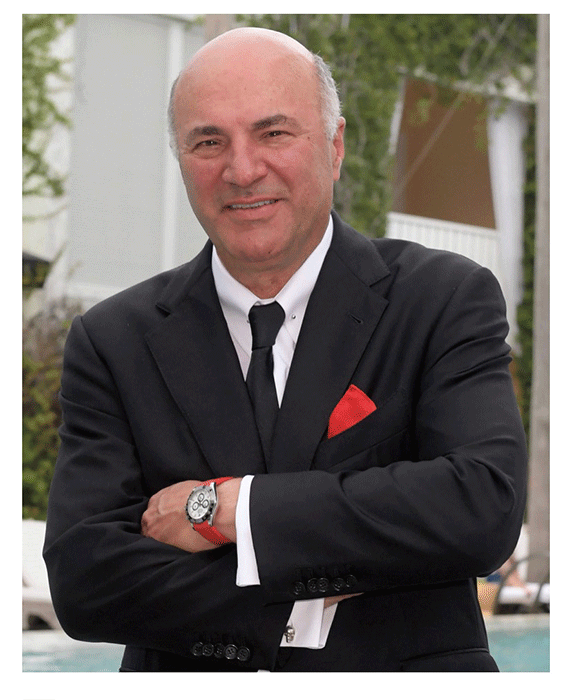 Kevin O'Leary Wears Stunning Patek Philippe Rainbow Chronograph 