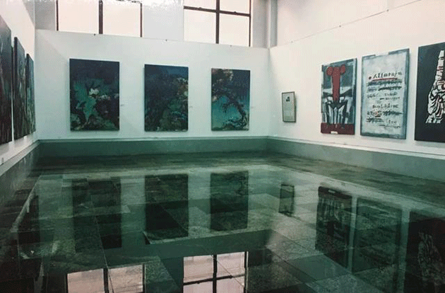 「九十年代的中國美術：中國經驗畫展」展覽現場