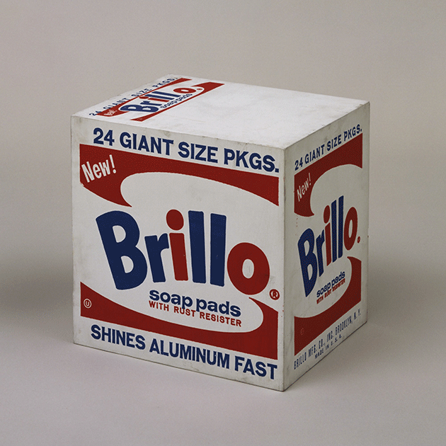 安迪．沃荷，《布里洛肥皂盒》，1964年