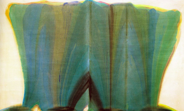 Blue Veil, 1958 - Morris Louis 