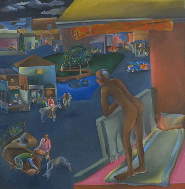 布班·卡卡爾，《你無法取悅所有人》，1981年作。倫敦泰特美術館藏。