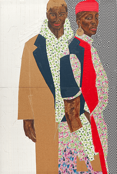 Serge Attukwei Clottey, Fashion icons, 2020-2021. 20th Century & Contemporary Art.