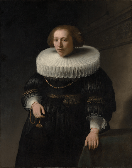 Rembrandt van Rijn, Portrait of a Woman, probably a Member of the Van Beresteyn Family, 1632, The Metropolitan Museum of Art, New York 