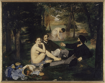 Edouard Manet, Le dejeuner sur l'herbe (Luncheon on the Grass), 1863, Musee d’Orsay, Paris. Image: Scala, Florence